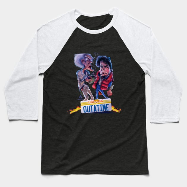 Back to the Future Baseball T-Shirt by AnthonyGeoffroy